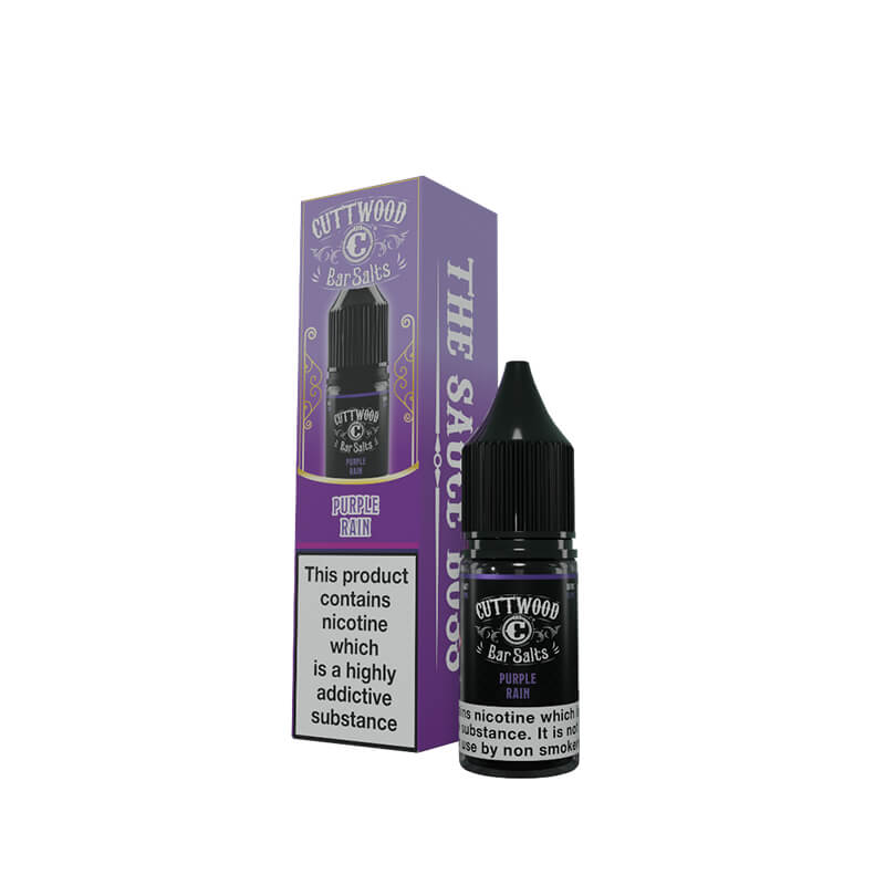 Cuttwood Purple Rain Flavour Nic Salt E-liquid | Vapestore UK Cuttwood Purple Rain Flavour Nic Salt E-liquid | Vapestore UK