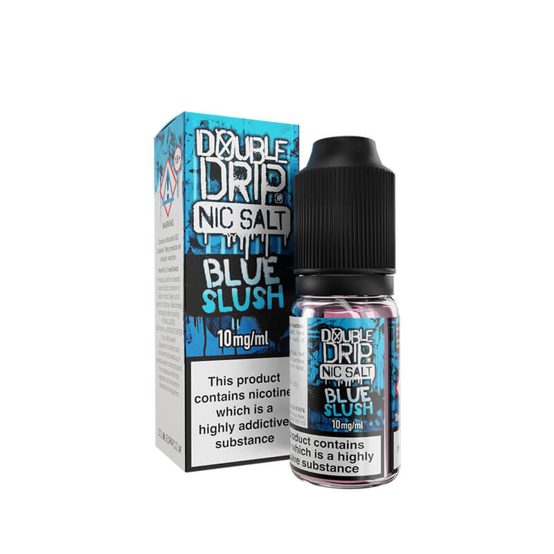 Blue Slush by Double Drip Nic Salt E-Liquid 10ml | Vapestore UK Blue Slush by Double Drip Nic Salt E-Liquid 10ml | Vapestore UK