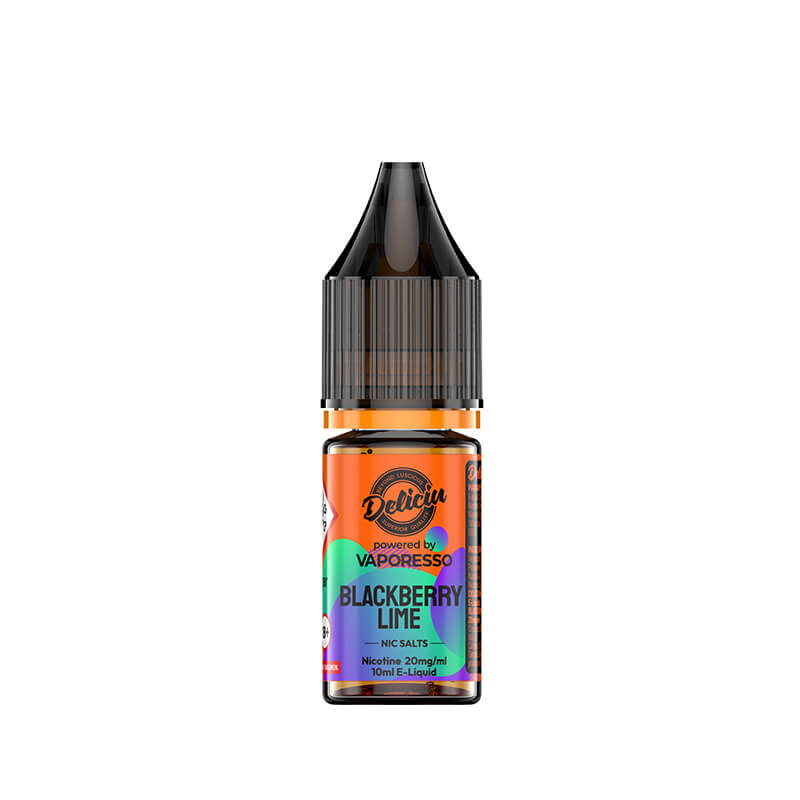 Juice=Juice バーイベ② Deliciu V2 Blackberry Lime 10ml Nic Salt E-Liquid by Vaporesso