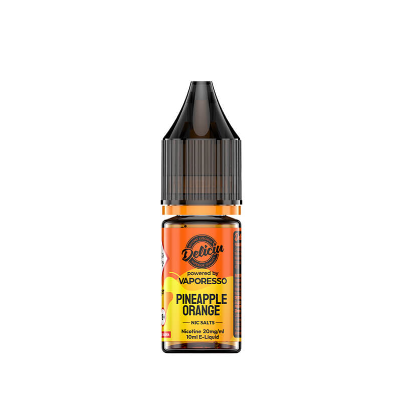 Deliciu V2 Pineapple Orange 10ml Nic Salt E-Liquid by Vaporesso Premium Vape Juice with Great Flavour | Vapestore UK Deliciu V2 Pineapple Orange 10ml Nic Salt E-Liquid by Vaporesso Premium Vape Juice with Great Flavour | Vapestore UK