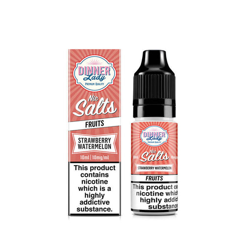 Dinner Lady Salts Strawberry Watermelon 10ml Nic Salt E-Liquid