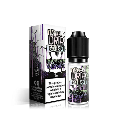 Double Drip Blackberry & Grape 50/50 E-Liquid