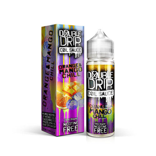 Double Drip Orange & Mango Chill Shortfill E-Liquid 50ml