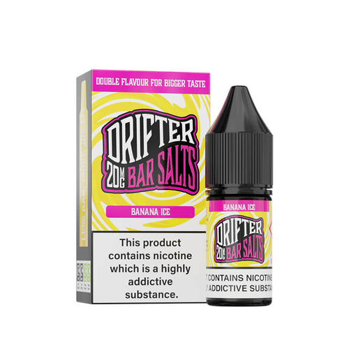 Drifter Bar Salts Banana Ice 10ml Nic Salt E-Liquid