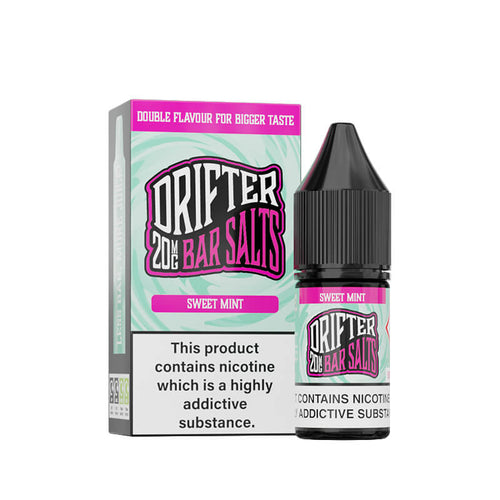 Drifter Bar Salts Sweet Mint 10ml Nic Salt E-Liquid