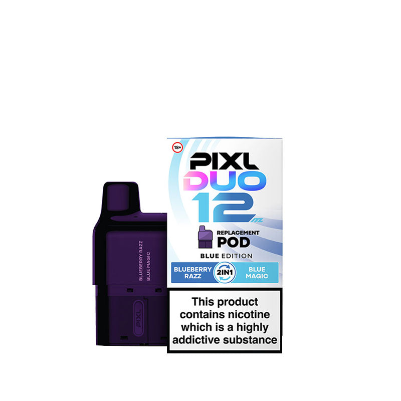PIXL Duo 12 Blue Edition Prefilled Pod + Refill