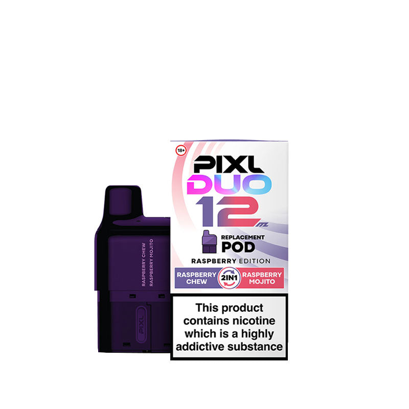 PIXL Duo 12 Raspberry Edition Prefilled Pod + Refill