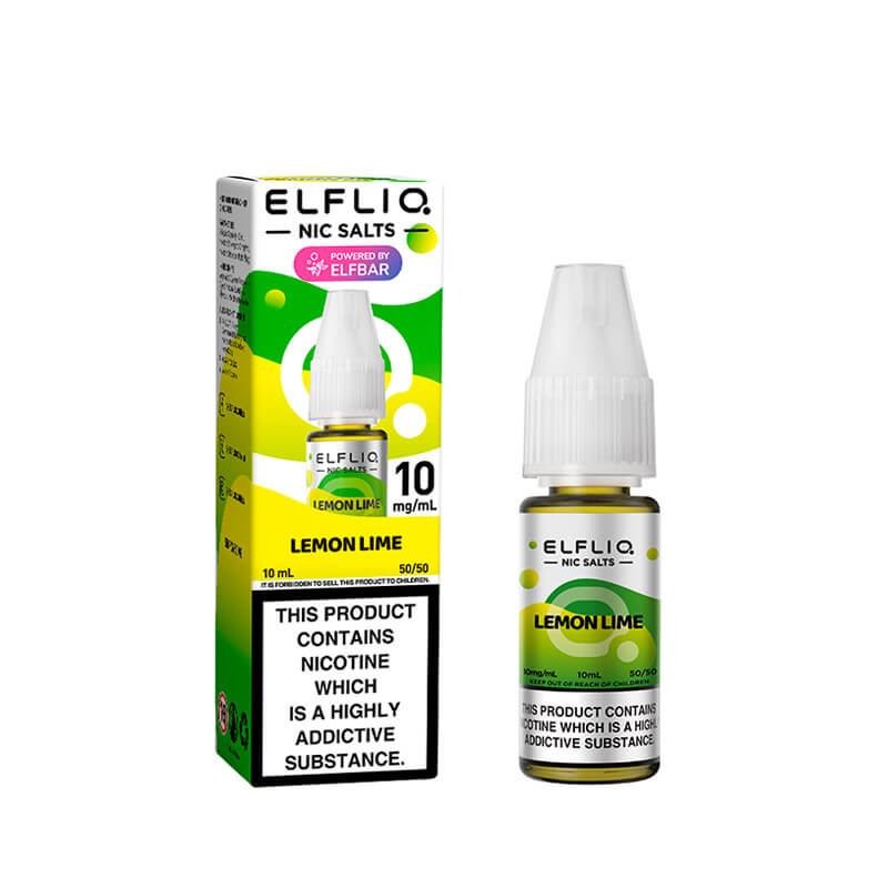Elf Bar ElfLiq Lemon Lime Nic Salt E-liquid | Vapestore UK Elf Bar ElfLiq Lemon Lime Nic Salt E-liquid | Vapestore UK