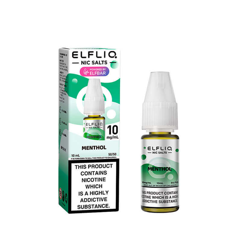 Elf Bar ElfLiq Menthol Nic Salt E-liquid | Vapestore UK Elf Bar ElfLiq Menthol Nic Salt E-liquid | Vapestore UK