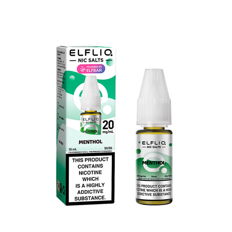 Elf Bar ElfLiq Menthol Nic Salt E-liquid | Vapestore UK Elf Bar ElfLiq Menthol Nic Salt E-liquid | Vapestore UK