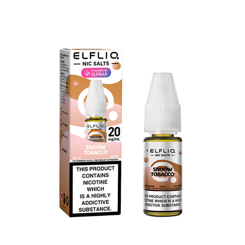 Snoow Tobacco Elfliq Nic Salt 10ml | Vapestore UK