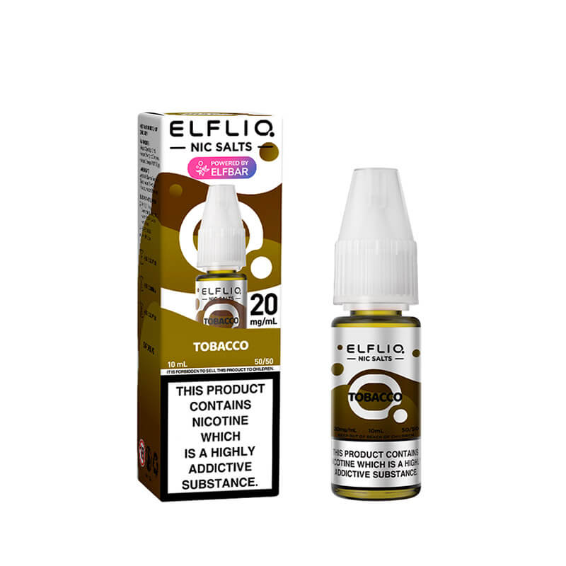 Elf Bar ElfLiq Tobacco Nic Salt E-liquid | Vapestore UK Elf Bar ElfLiq Tobacco Nic Salt E-liquid | Vapestore UK