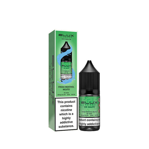 Elux Legend Fresh Menthol Mojito Nic Salt E-Liquid 10ml