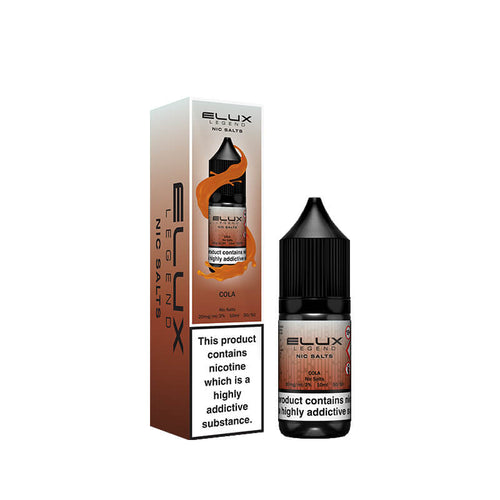 Elux Legend Cola Nic Salt E-Liquid 10ml