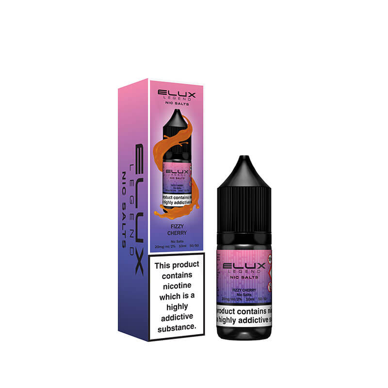 Elux Legend Fizzy Cherry Nic Salt E-Liquid 10ml