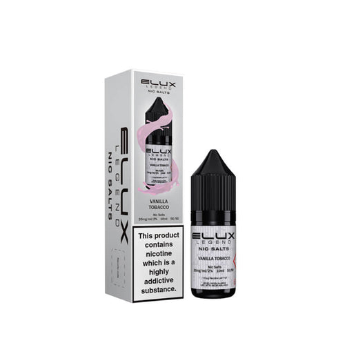 Elux Legend Vanilla Tobacco Nic Salt E-Liquid 10ml