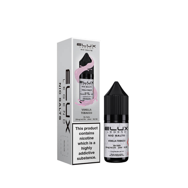 Elux Legend Vanilla Tobacco Nic Salt E-Liquid 10ml