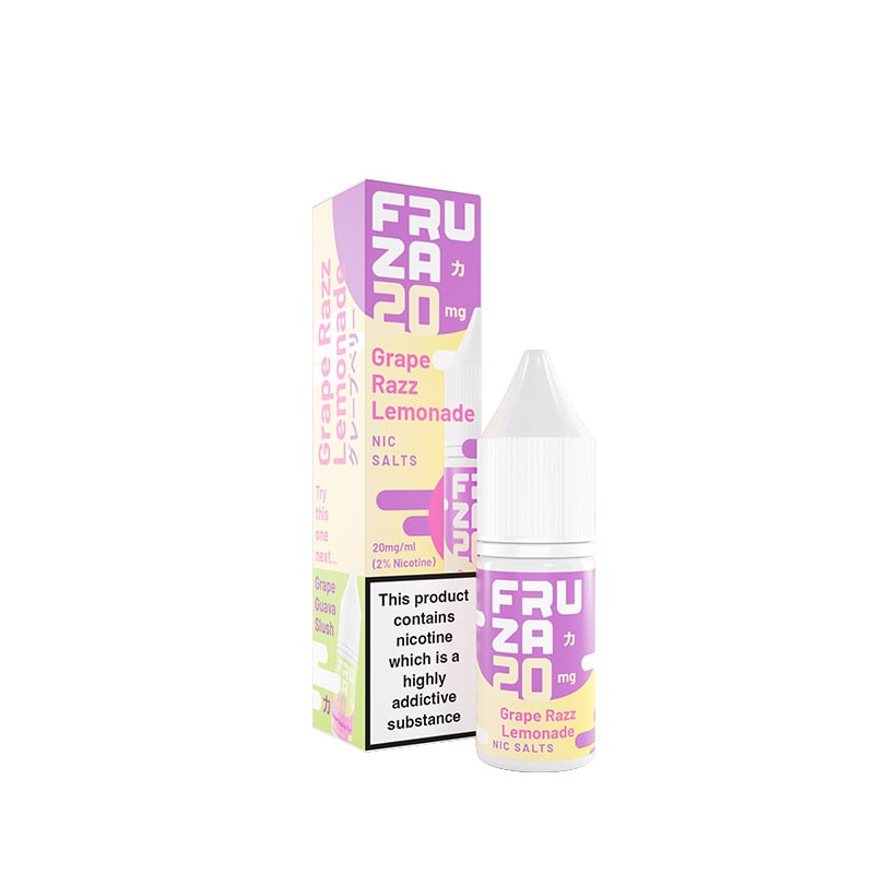 Fruza Grape Razz Lemonade 10ml Nic Salts E-Liquid