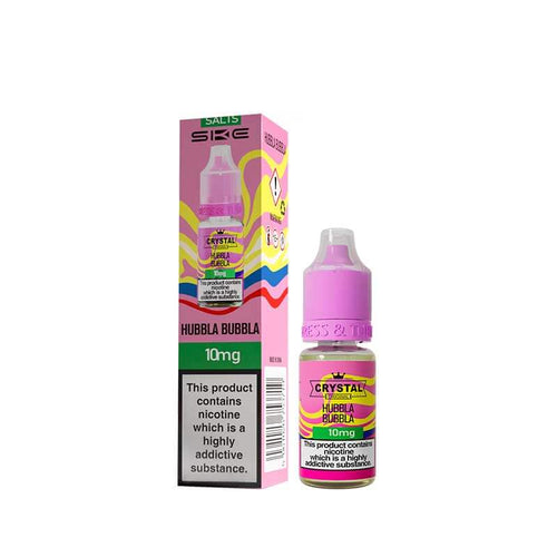 SKE Crystal Hubbla Bubbla Nic Salt E-Liquid 10ml