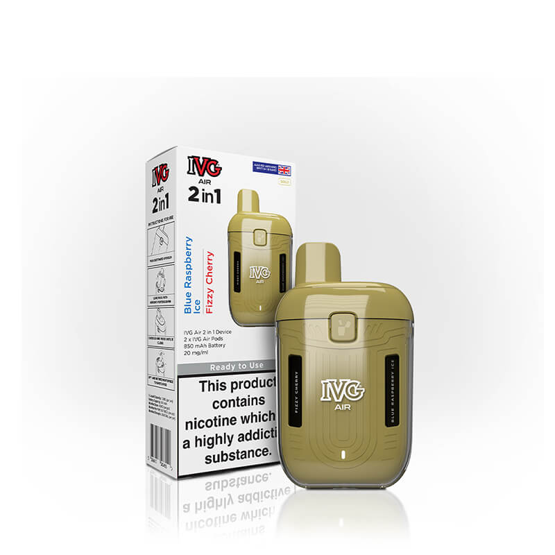 IVG Air 2-in-1 20mg Prefilled Rechargeable Pod Vape Kit | Vapestore UK IVG Air 2-in-1 20mg Prefilled Rechargeable Pod Vape Kit | Vapestore UK