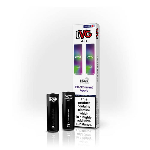 IVG Air Blackcurrant Apple Prefilled Vape Pods - 20mg