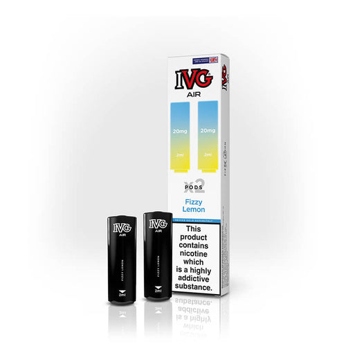 IVG Air Fizzy Lemon Prefilled Vape Pods - 20mg