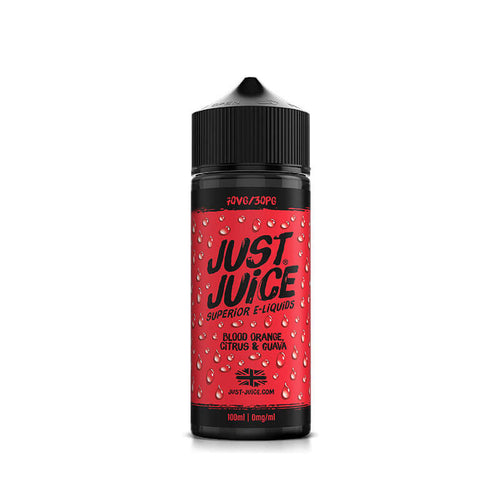 Just Juice Blood Orange, Citrus & Guava 100ml Shortfill E-Liquid