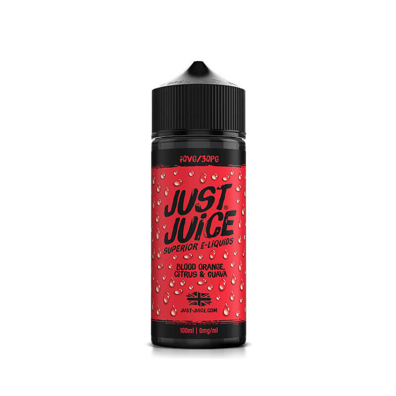 Just Juice Blood Orange, Citrus & Guava 100ml Shortfill E-Liquid