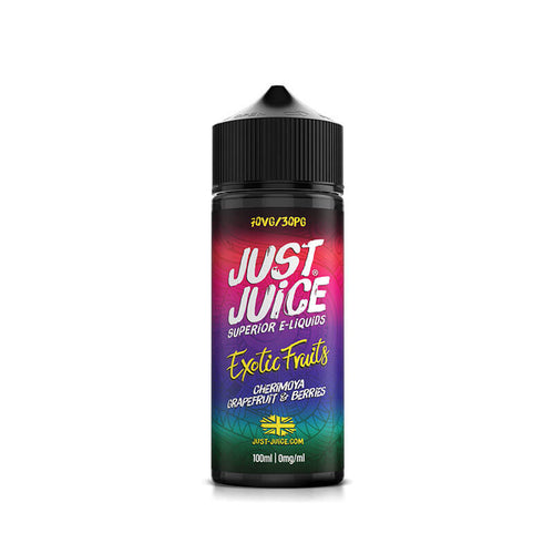 Just Juice Cherimoya, Grapefruit & Berries 100ml Shortfill E-Liquid