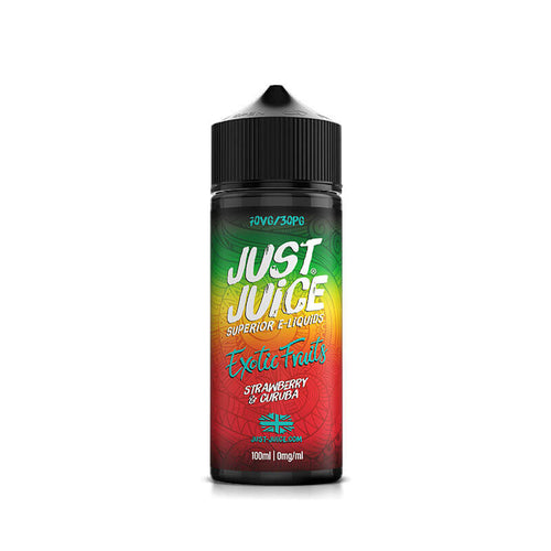 Just Juice Strawberry & Curuba 100ml Shortfill E-Liquid