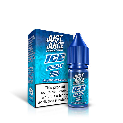 Just Juice Pure Mint Ice 10ml Nic Salts E-Liquid