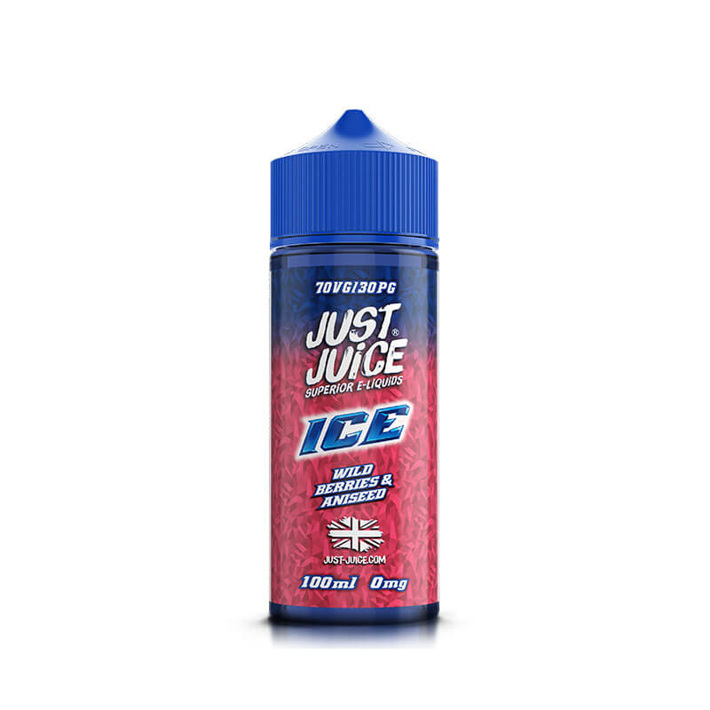 Just Juice Wild Berries & Aniseed On Ice 100ml Shortfill E-Liquid
