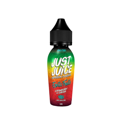 Just Juice Exotic Fruits Strawberry & Caruba Shortfill E-Liquid
