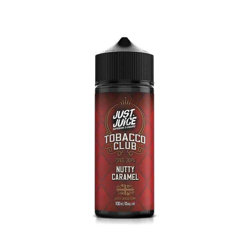 Just Juice Nutty Caramel Tobacco 100ml Shortfill E-Liquid