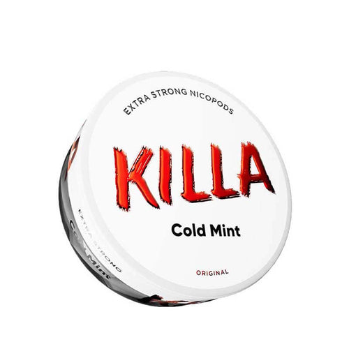 Killa Cold Mint Nic Pouches - 13.2mg / pouch