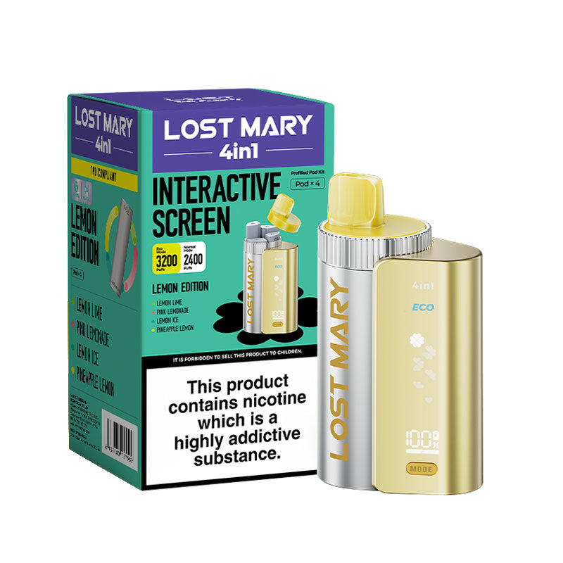 Lost Mary 4-in-1 Prefilled Vape Kit 20mg | Vapestore UK Lost Mary 4-in-1 Prefilled Vape Kit 20mg | Vapestore UK