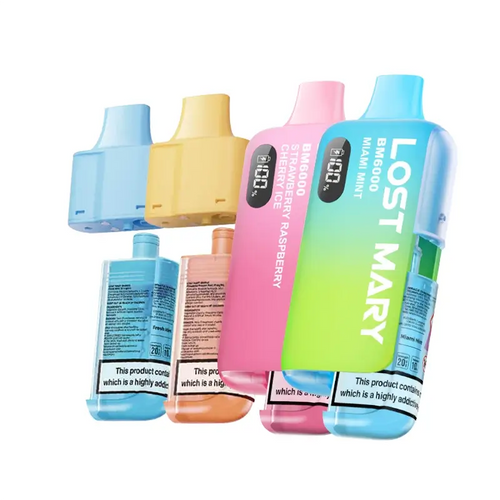 Lost Mary BM600 Prefilled Pod Vape Kits | Next Day Delivery | Vapestore Lost Mary BM600 Prefilled Pod Vape Kits | Next Day Delivery | Vapestore