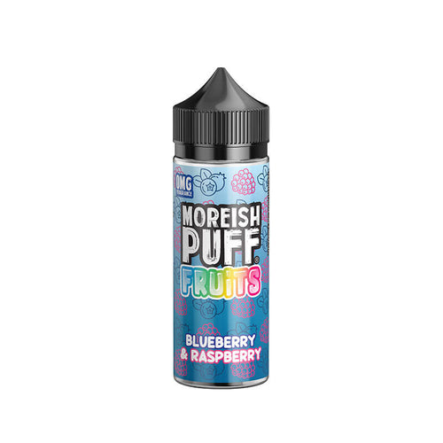 Moreish Puff Fruits Blueberry & Raspberry 100ml Shortfill E-Liquid