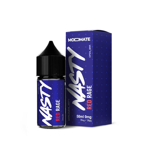 Nasty Juice Modmate Red Rage Shortfill 50ml E-Liquid