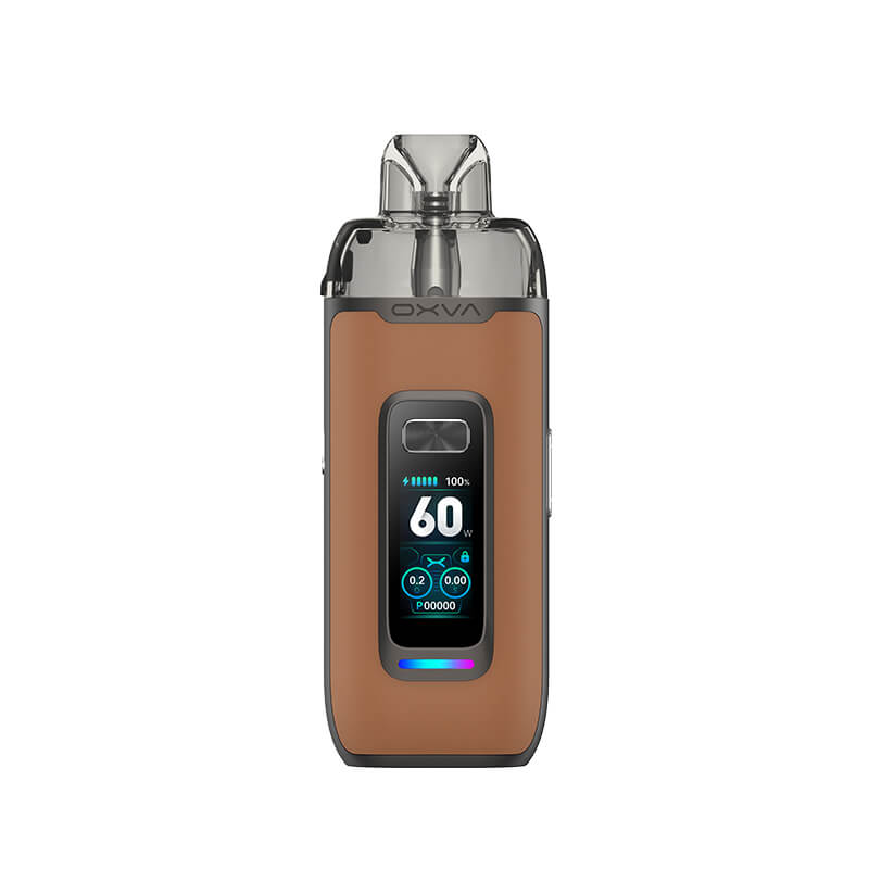 OXVA VPRIME Pod Kit Brown Leather