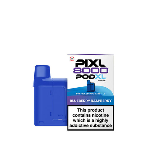 PIXL 8000 Blueberry Raspberry Prefilled Pod + Refill