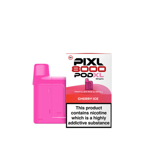 PIXL 8000 Cherry Ice Prefilled Pod + Refill