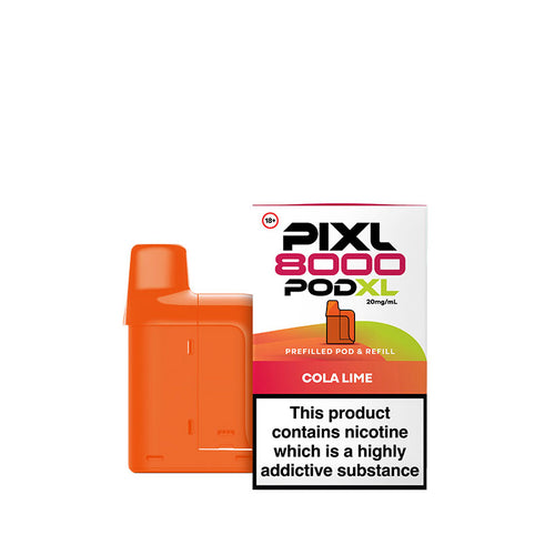 PIXL 8000 Cola Lime Prefilled Pod + Refill