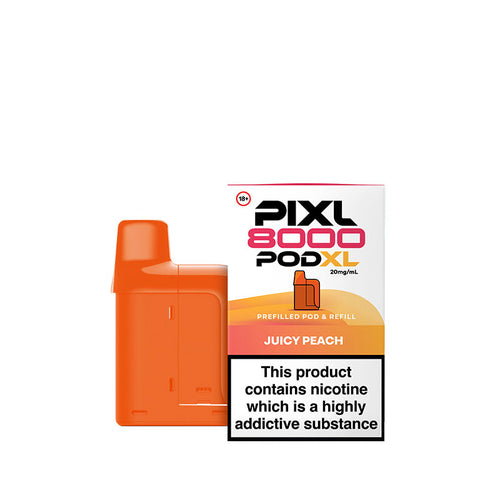 PIXL 8000 Juicy Peach Prefilled Pod + Refill