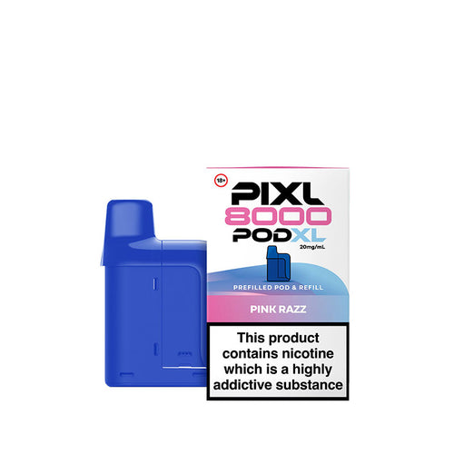 PIXL 8000 Pink Razz Prefilled Pod + Refill