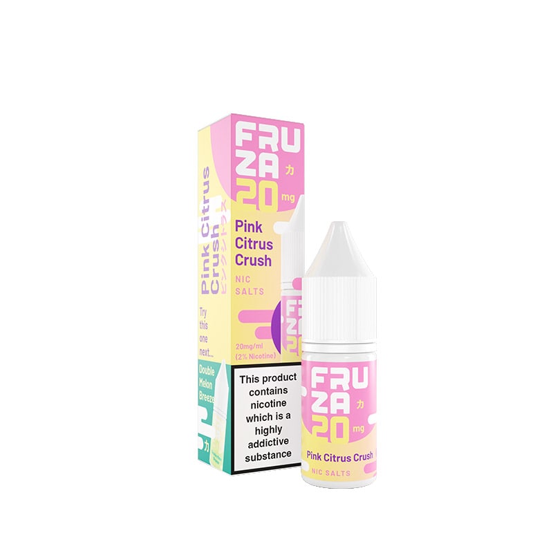 Fruza Pink Citrus Crush Pop 10ml Nic Salts E-Liquid