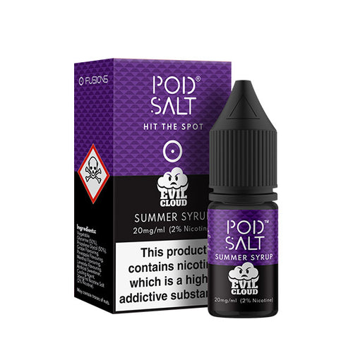 Pod Salt Fusion Summer Syrup Nic Salt E-Liquid