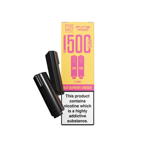Pyne Pod 2in1 Blue Raspberry Lemonade Prefilled Vape Pods - Pod Salt Edition