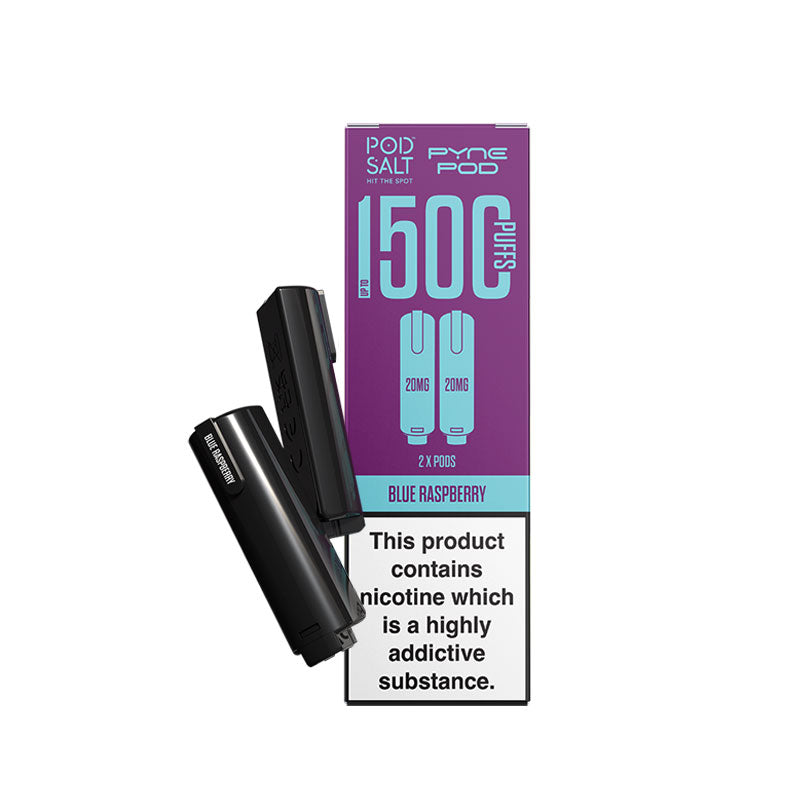 Pyne Pod 2-in-1 Blue Raspberry flavour 2ml Pods (2 Pack) – 20mg ...