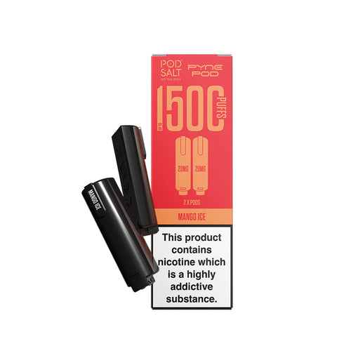 Pyne Pod 2in1 Mango Ice Prefilled Vape Pods - Pod Salt Edition